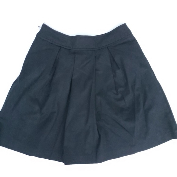 INC International Concepts Black Pleated Skirt 10P - Picture 2 of 4